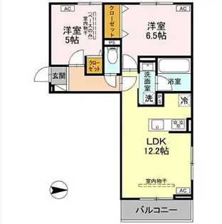 9COLORS【2階】の間取り