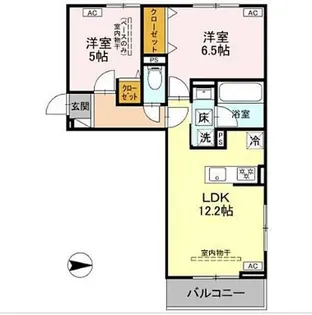 9COLORS【1階】の間取り