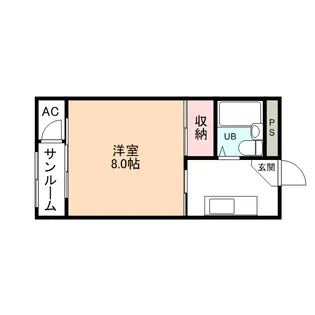 グリーンヒルズ1号館【3階】の間取り