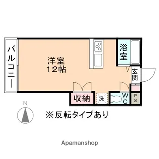 コスモ早稲田【106号室】の間取り