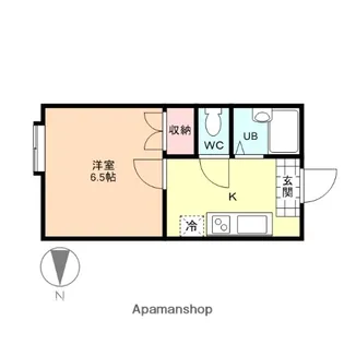 セルーラ呉羽駅前【2階】の間取り