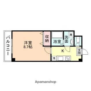 マイウェルマイルド【202号室】の間取り