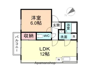 サニーハイムあさひ台【2階】の間取り