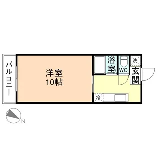 シャロン呉羽【2階】の間取り