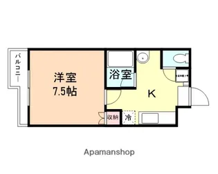 パールハウス【203号室】の間取り