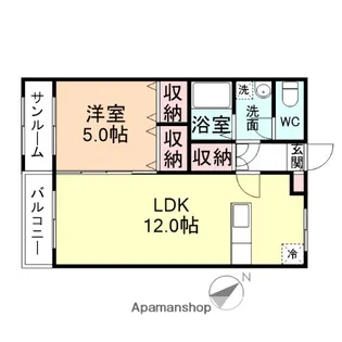 ドリーム8【2階】の間取り