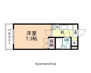 コーポレーション泉町【2階】の間取り