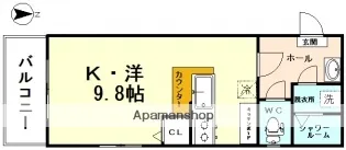 ジョイナス小泉【405号室】の間取り