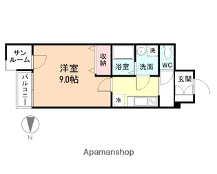 センチュリーハイツ奥田【3階】の間取り