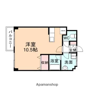 セブングラス【4階】の間取り
