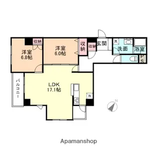 ベル・ソフィア【5階】の間取り