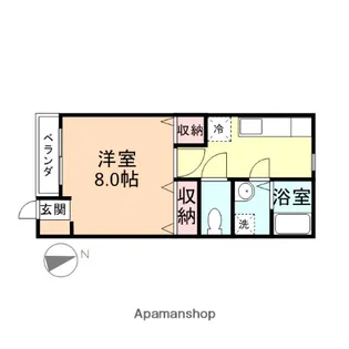 ケルプガーデン【1階】の間取り