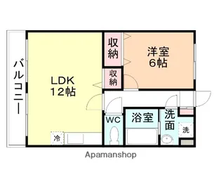 パストラーレ【1階】の間取り