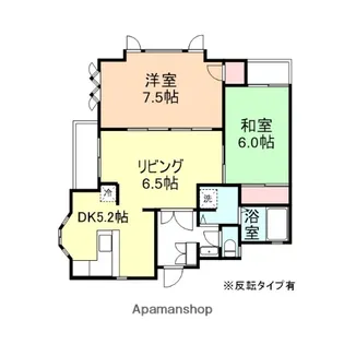 TOWN VIEWみなみ【2階】の間取り