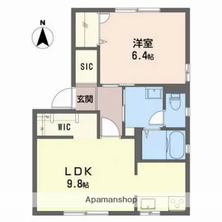 WIND35【1階】の間取り