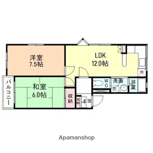 ラフォーレ魚津【302号室】の間取り