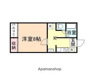 スカイヒルズA棟【1階】の間取り