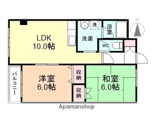 パナメゾンⅠ【307号室】の間取り