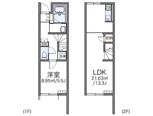 レオネクストメゾンコルデ【104号室】の間取り