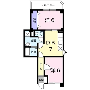 エヴァー・フォーレ【2階】の間取り