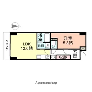 サクラーレ【8階】の間取り