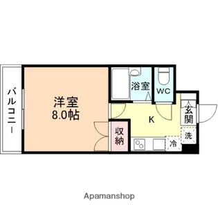 モーニングハイツ21【3階】の間取り