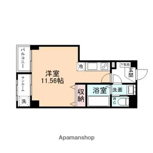 グランスイート五福【3階】の間取り