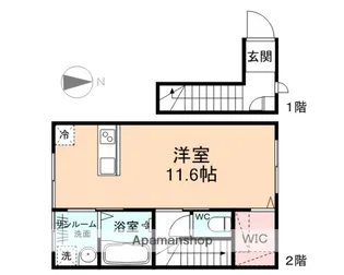 FELICE二俣新町 B棟【2階】の間取り