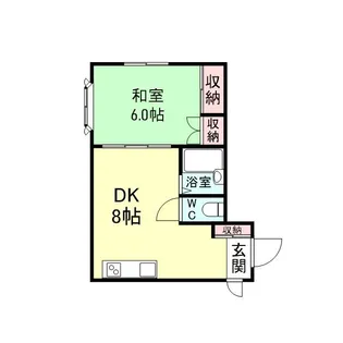 セントポーリアみのべ【102号室】の間取り