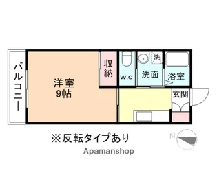 コーポなごみ【1階】の間取り