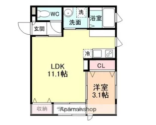 NCOLOR.06【1階】の間取り