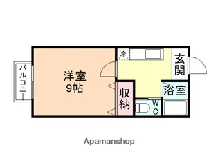 フォレスト【1階】の間取り