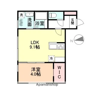 NEO SQUARE Ⅵ【1階】の間取り