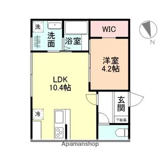 NEO SQUARE Ⅵ【1階】の間取り