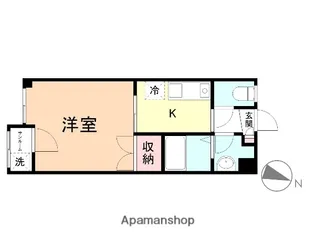 スカイヒルズ【2階】の間取り