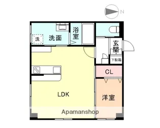 ROYAL GARDEN【1階】の間取り