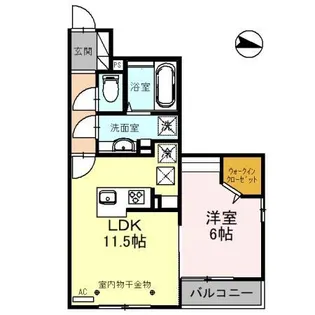GRAND・LEAD【1階】の間取り