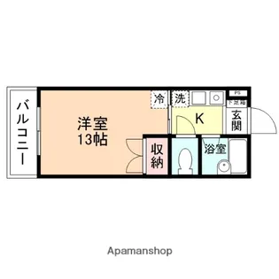 ベンベデール Ⅲ【2階】の間取り