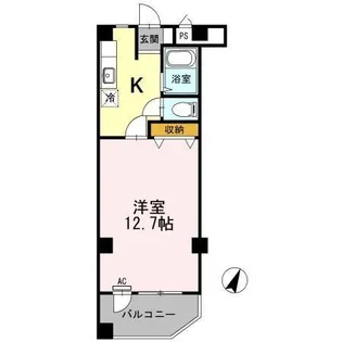 サザンコート【2階】の間取り