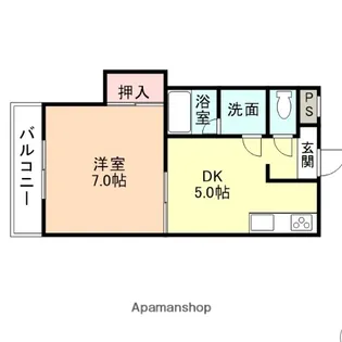 NOOK ITO【2階】の間取り