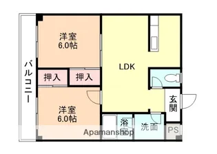 NOOK ITO【305号室】の間取り