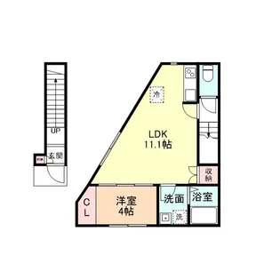 SPERANZA【2階】の間取り