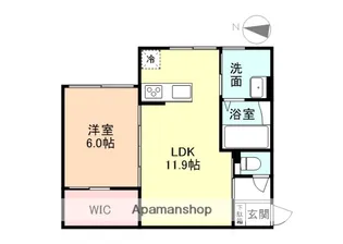 VISTA久方【2階】の間取り