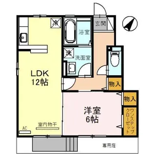 ポルタ【1階】の間取り