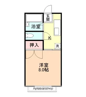 カレッジM【2階】の間取り