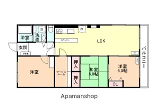 メゾン五艘【2階】の間取り