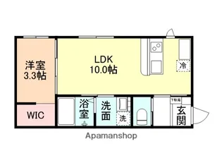 BELLE【1階】の間取り