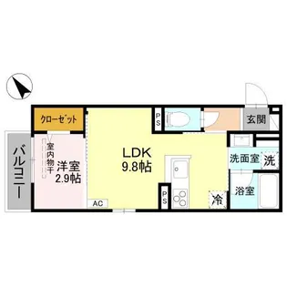 DーTORISIA【2階】の間取り