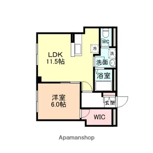 ウィンクいしがねⅠ【3階】の間取り