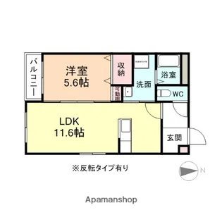 SUN HEART【2階】の間取り